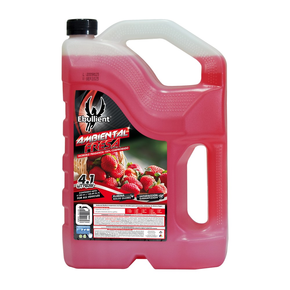 Aroma para carro líquido fresa