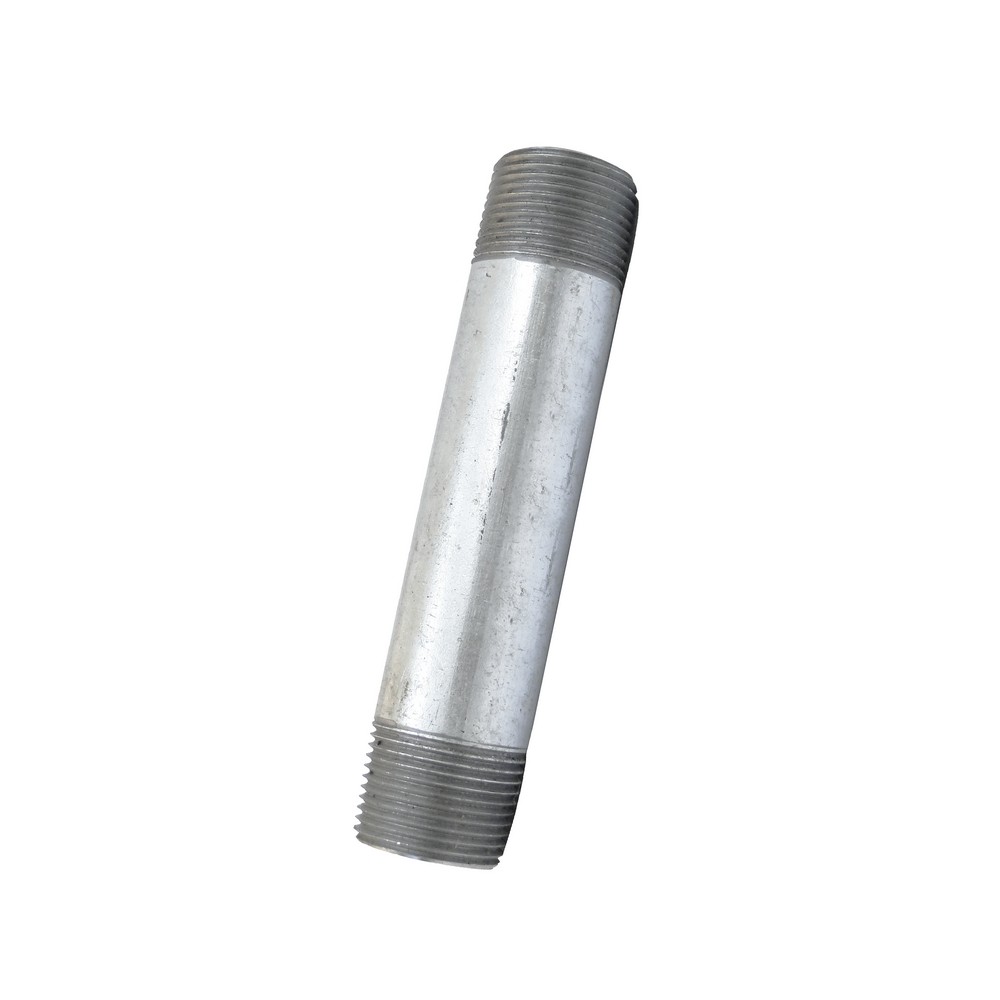 Niple de hierro galvanizado 1 x 4 pulgadas