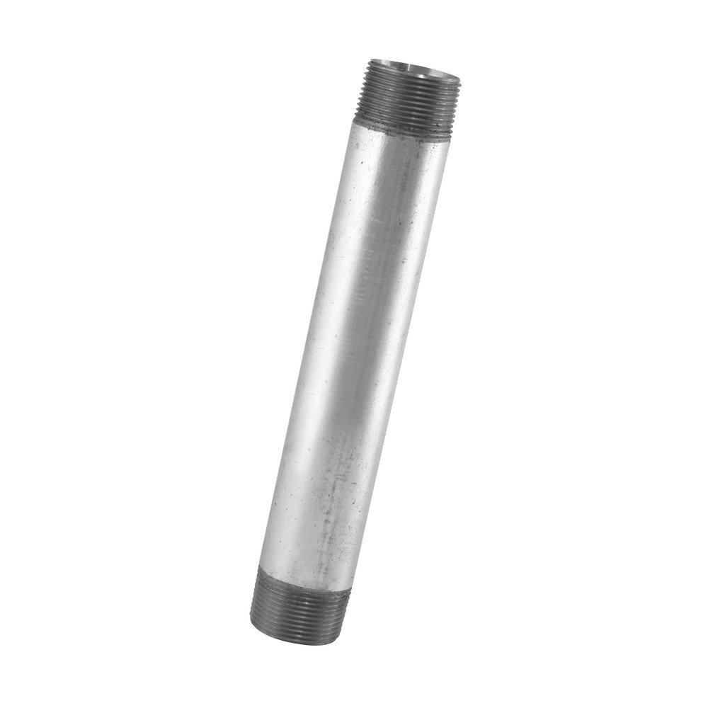 Niple galvanizado de 1-1/4 x 10 pulg (31.75 mm x 25.4 cm)
