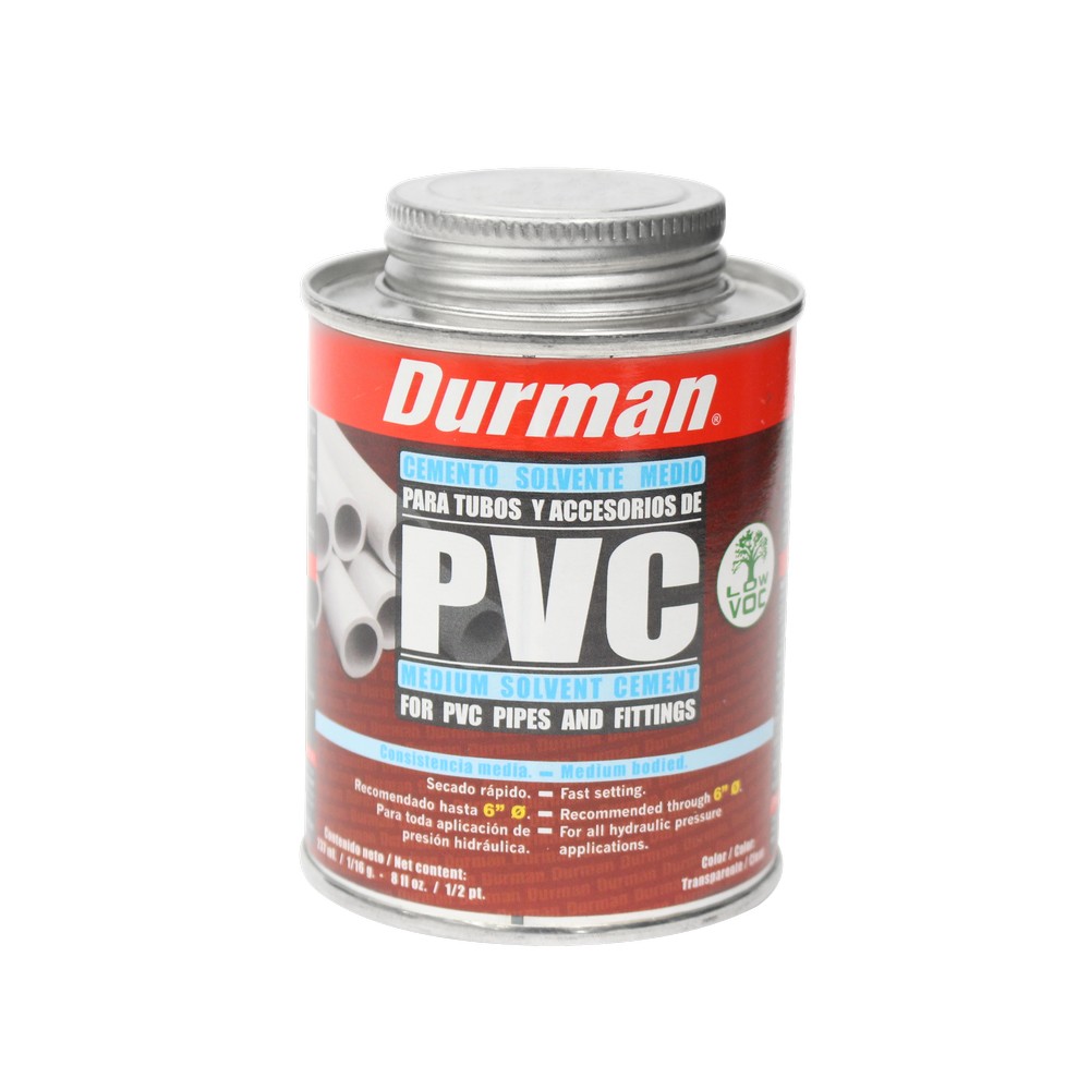 Pegamento para pvc de 1/16 gal (236 ml)