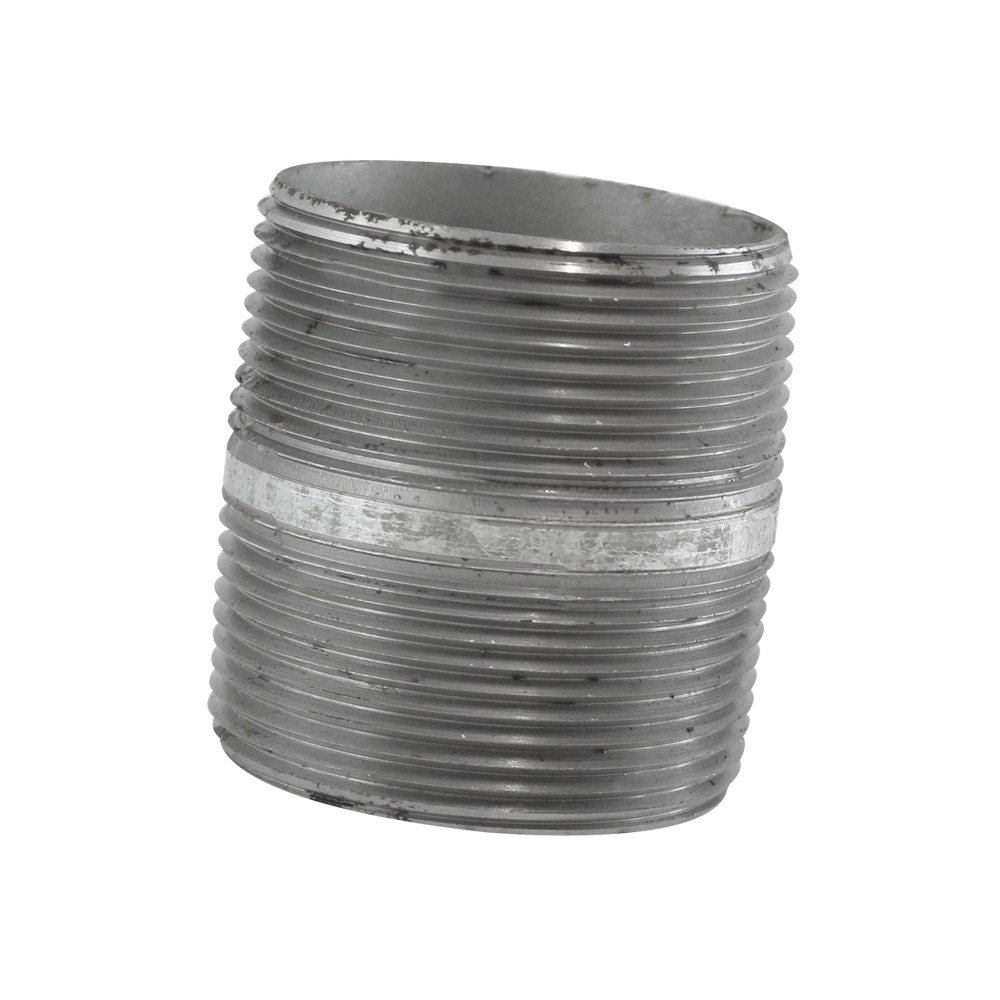 Niple galvanizado de 2-1/2 x 3 pulg (50.8 mm x 30.48 cm)