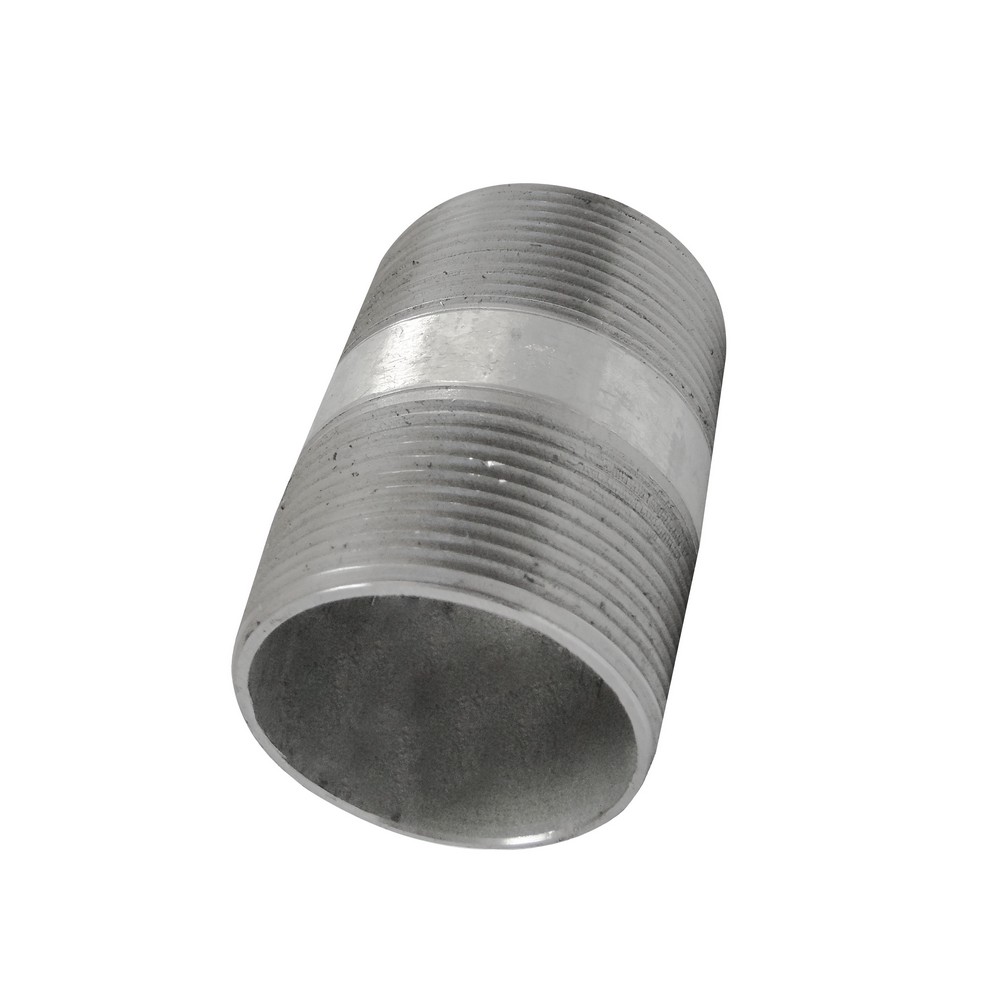 Niple galvanizado de 2-1/2 x 4 pulg (63.5 mm x 10.16 cm)