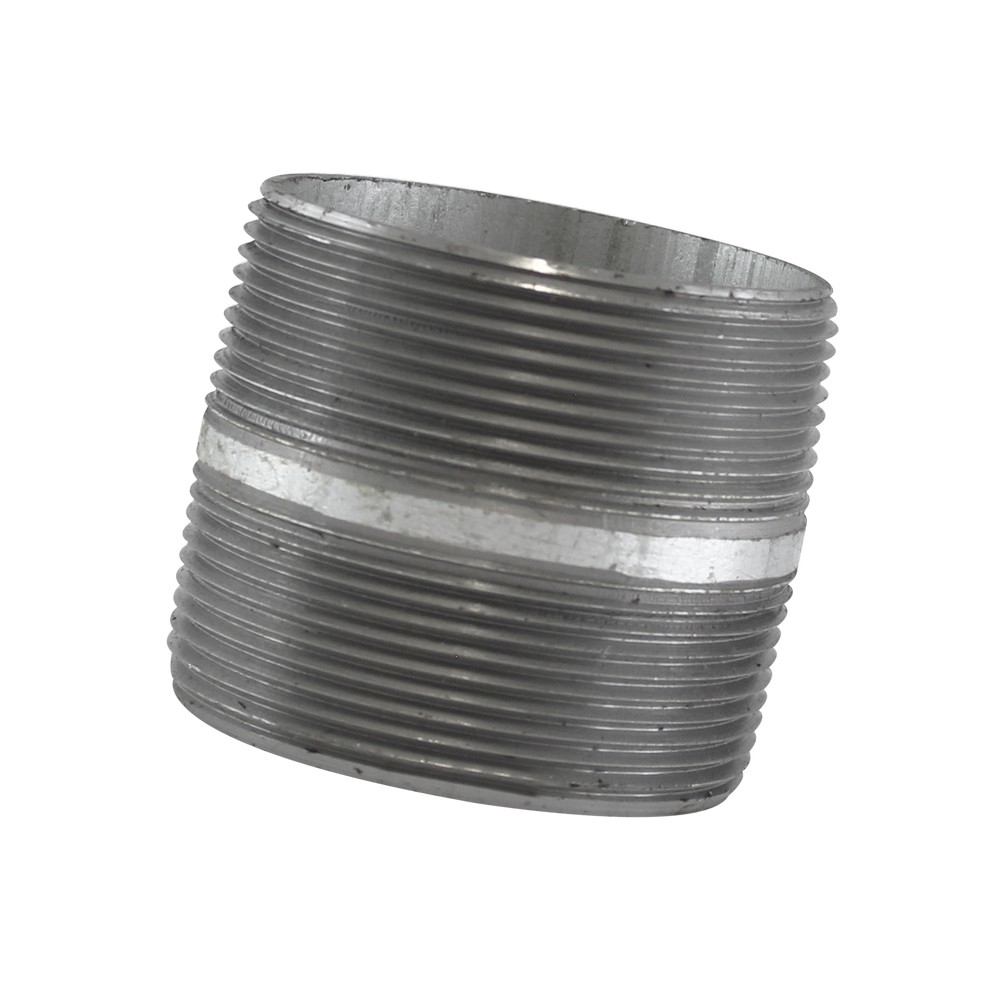 Niplegalvanizado de 3x3 pulg ( 76.2 mm x 7.62 cm)
