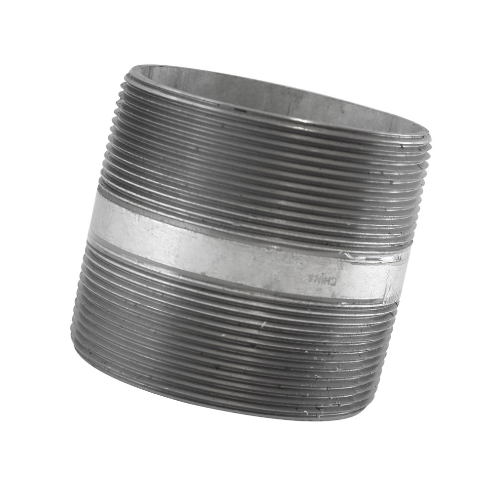 Niple galvanizado de 4x4 pulg (101.6 mm x 10.16 cm)