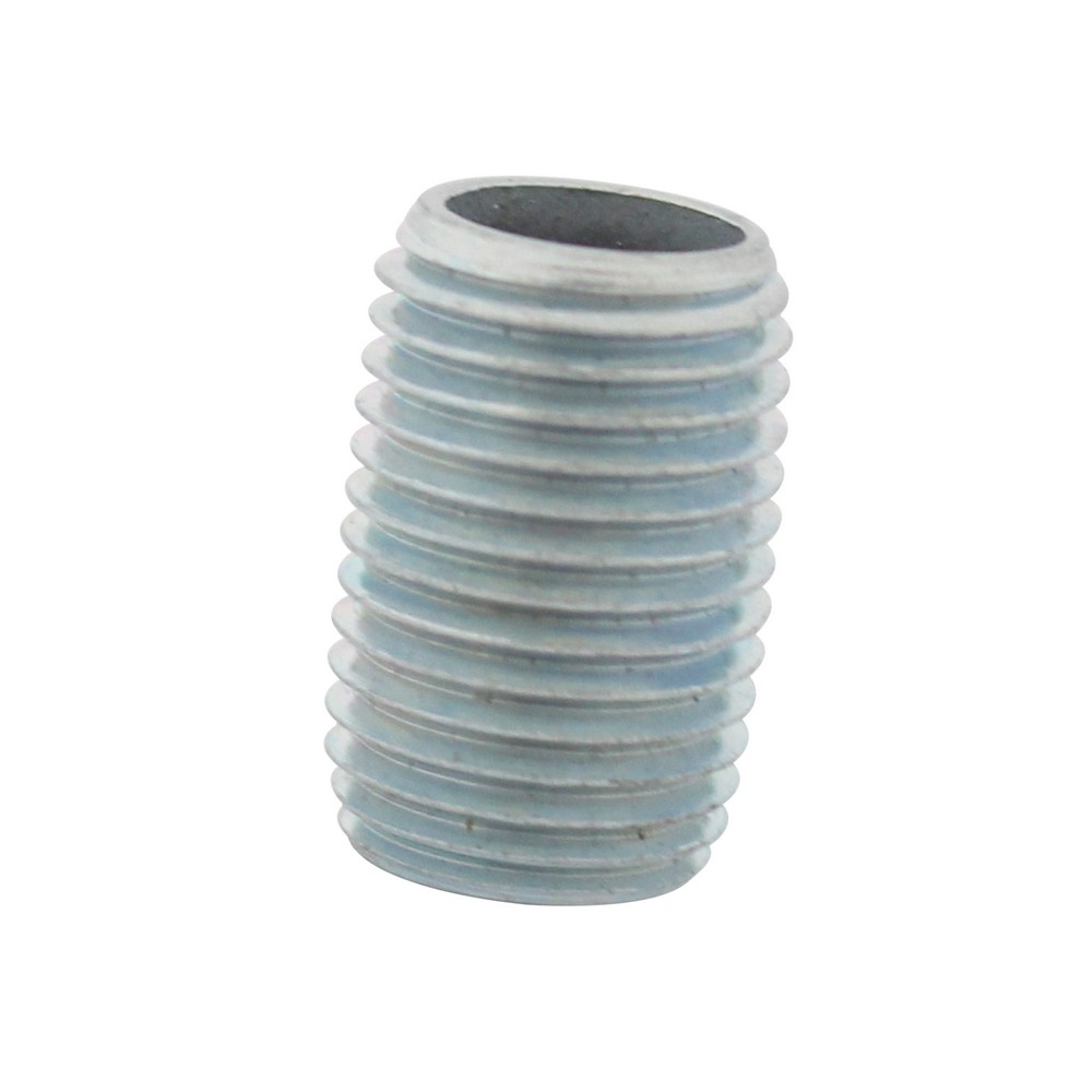 Niple rosca corrida de hierro galvanizado 1-4 pulgada