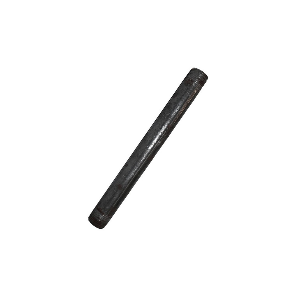 Niple negro 1-8 x 5 pulgadas