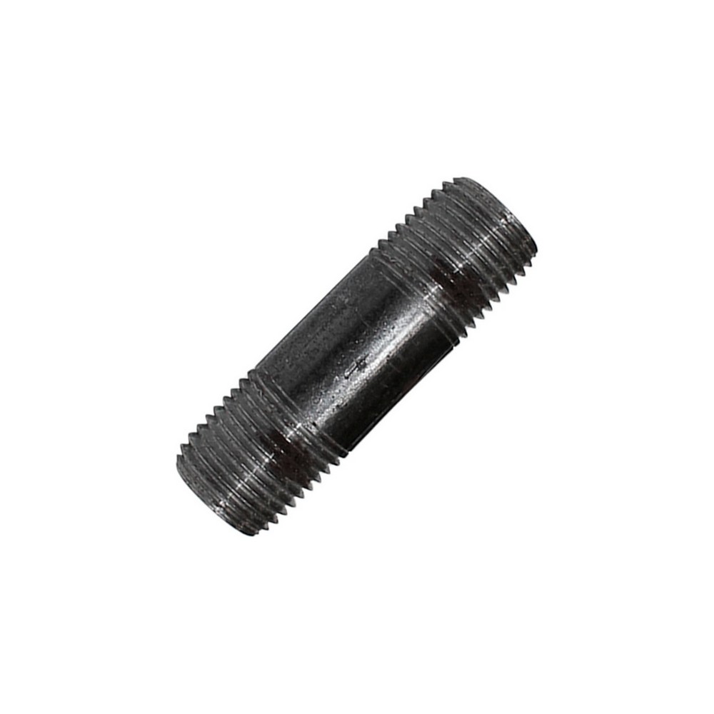 Niple negro 3-8 x 4 pulgadas