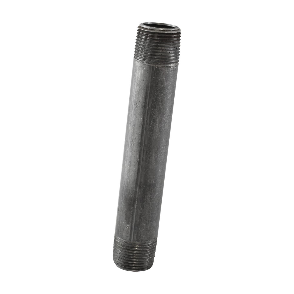 Niple negro 3-4 x 6 pulgadas