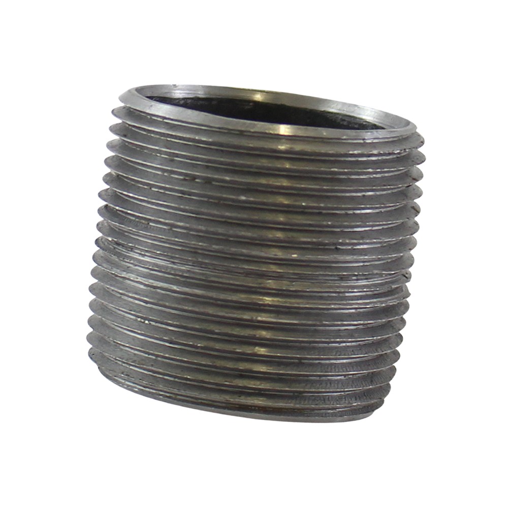 Niple de hierro negro todo rosca 1-1/2 pulg (38.1 mm)