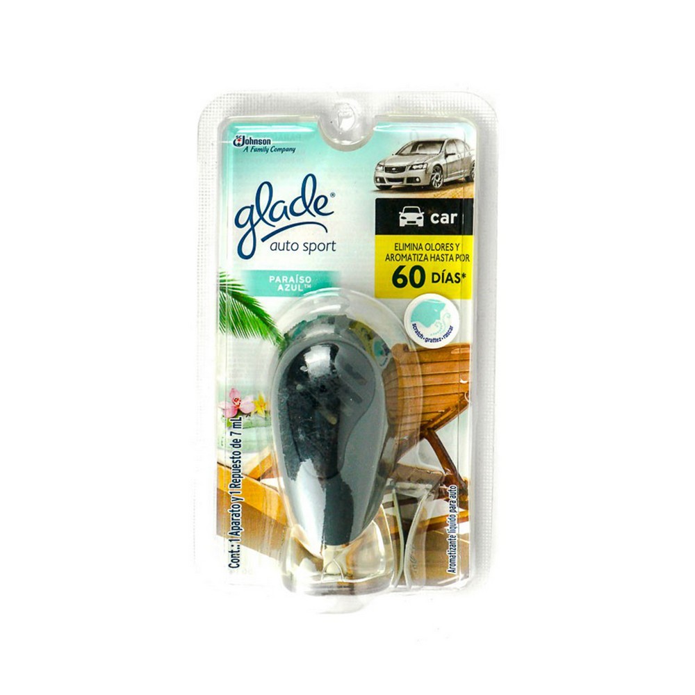 Aroma para carro paraizo azul