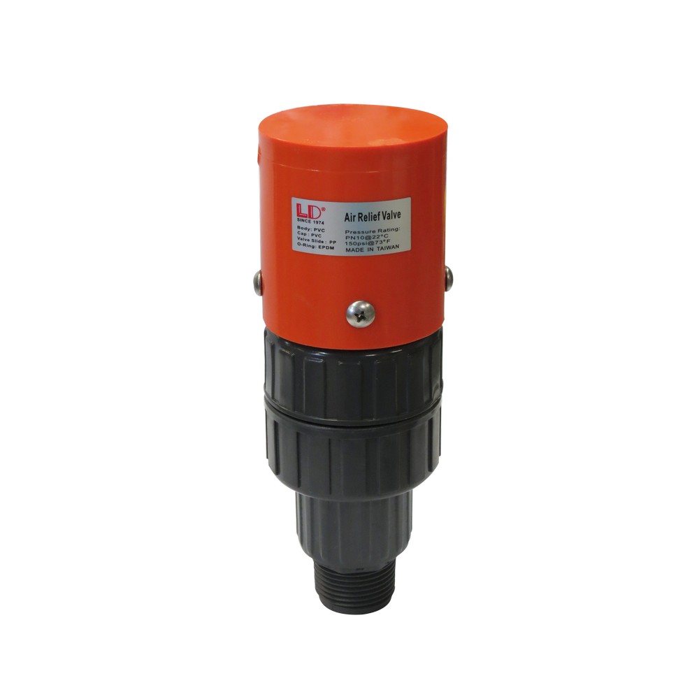 Válvula de pvc desairadora de 25.40 mm (1 pulgada)