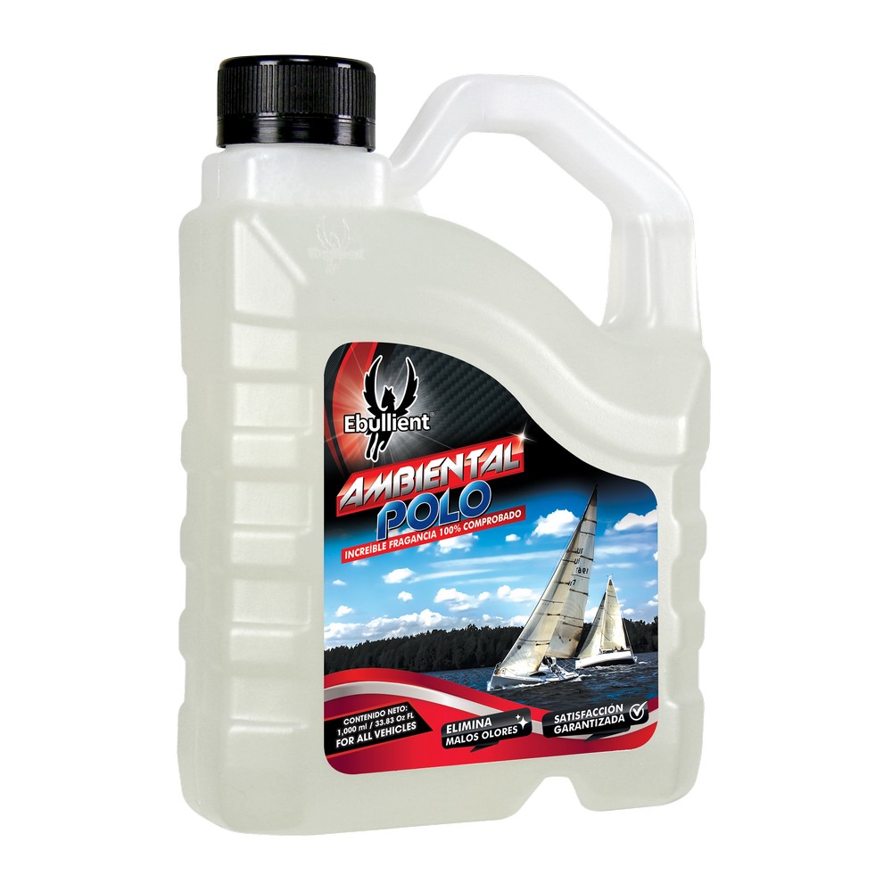 Ambientador líquido aroma a polo para auto