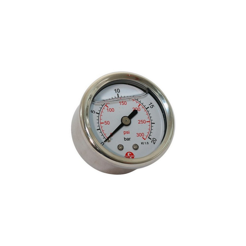 Manómetro 300psi 2 pulg con glicerina