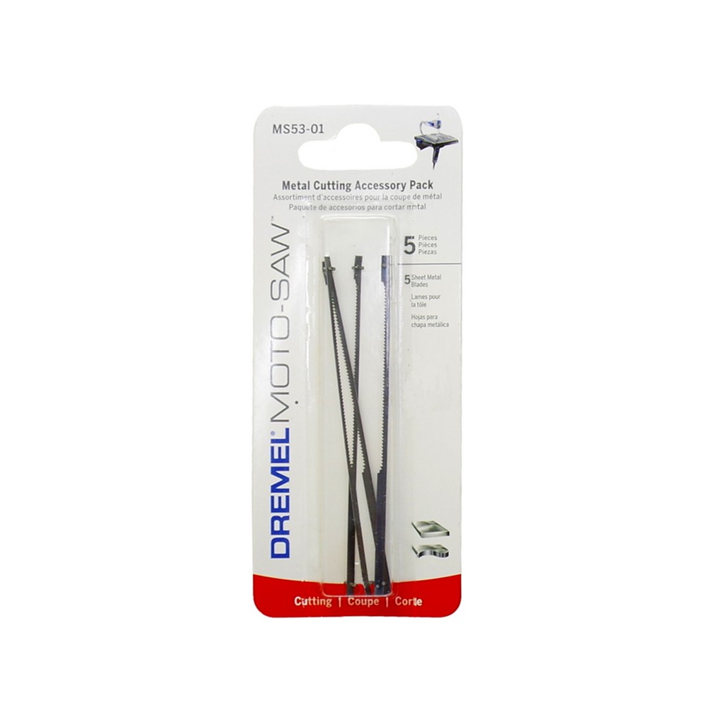 Set de sierras para metales blandos ms53 5 pzas