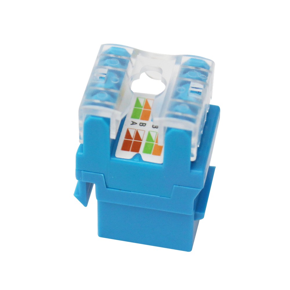 Toma rj45 hembra tipo dado cat6