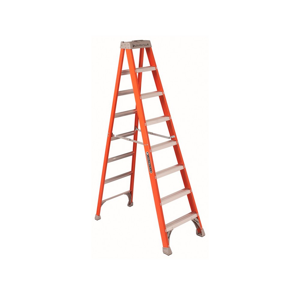 Escalera fibra de vidrio 2 bandas tipo ia 2.44 m