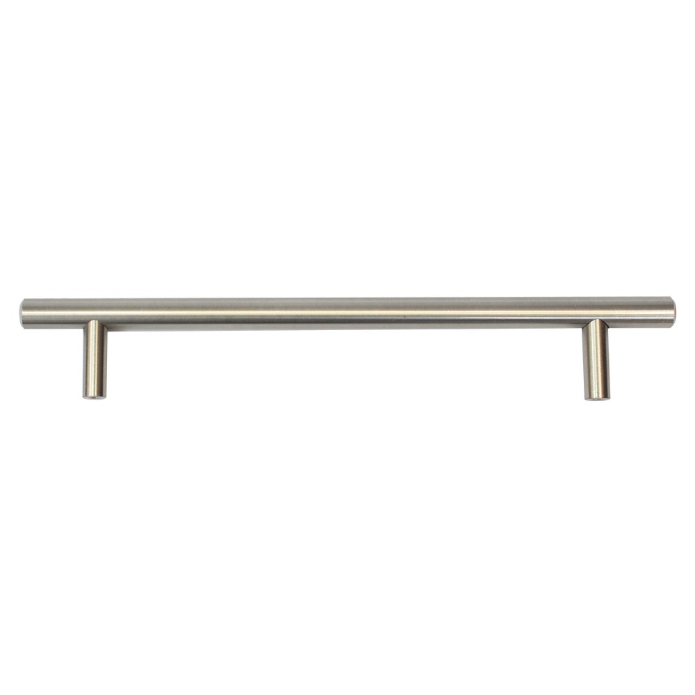 Haladera solida acero inox satinado 192 mm