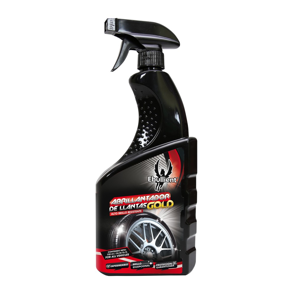 Abrillantador para llantas de 720 ml