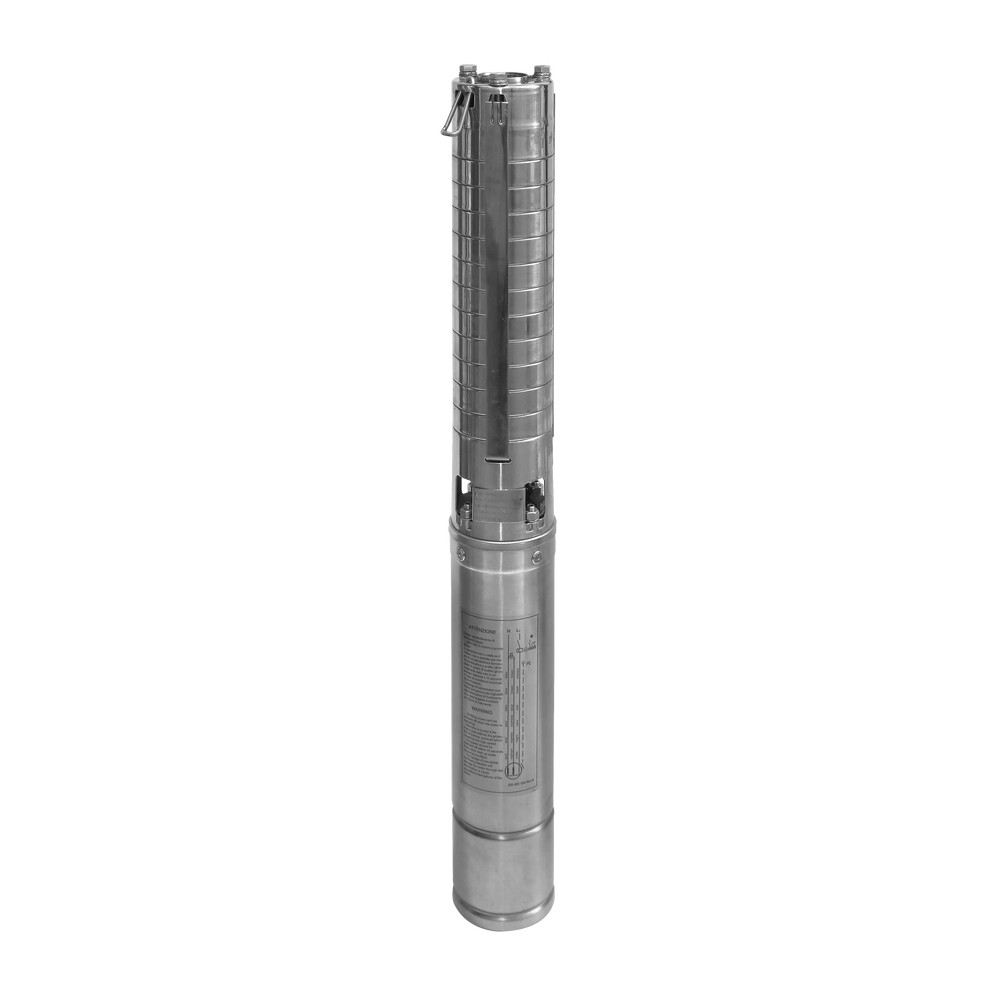 Bomba sumergible con caja de control de 1 hp 220 v