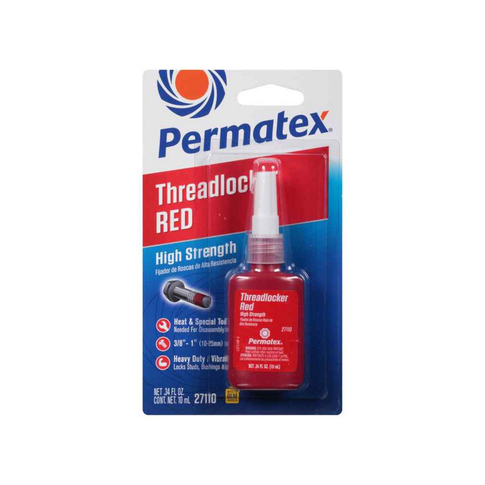 Fijador de rosca rojo 10 ml