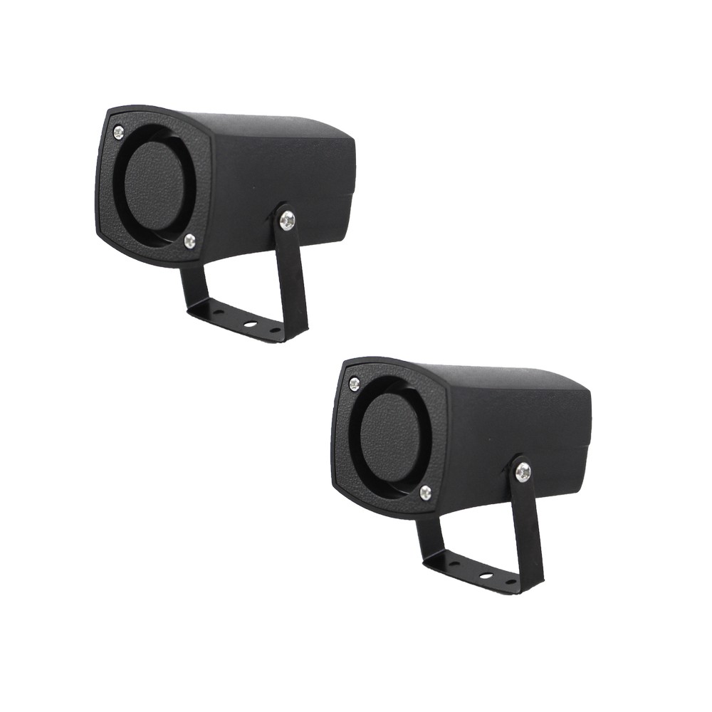 Sirena para alarma de carro 6 tonos 12v