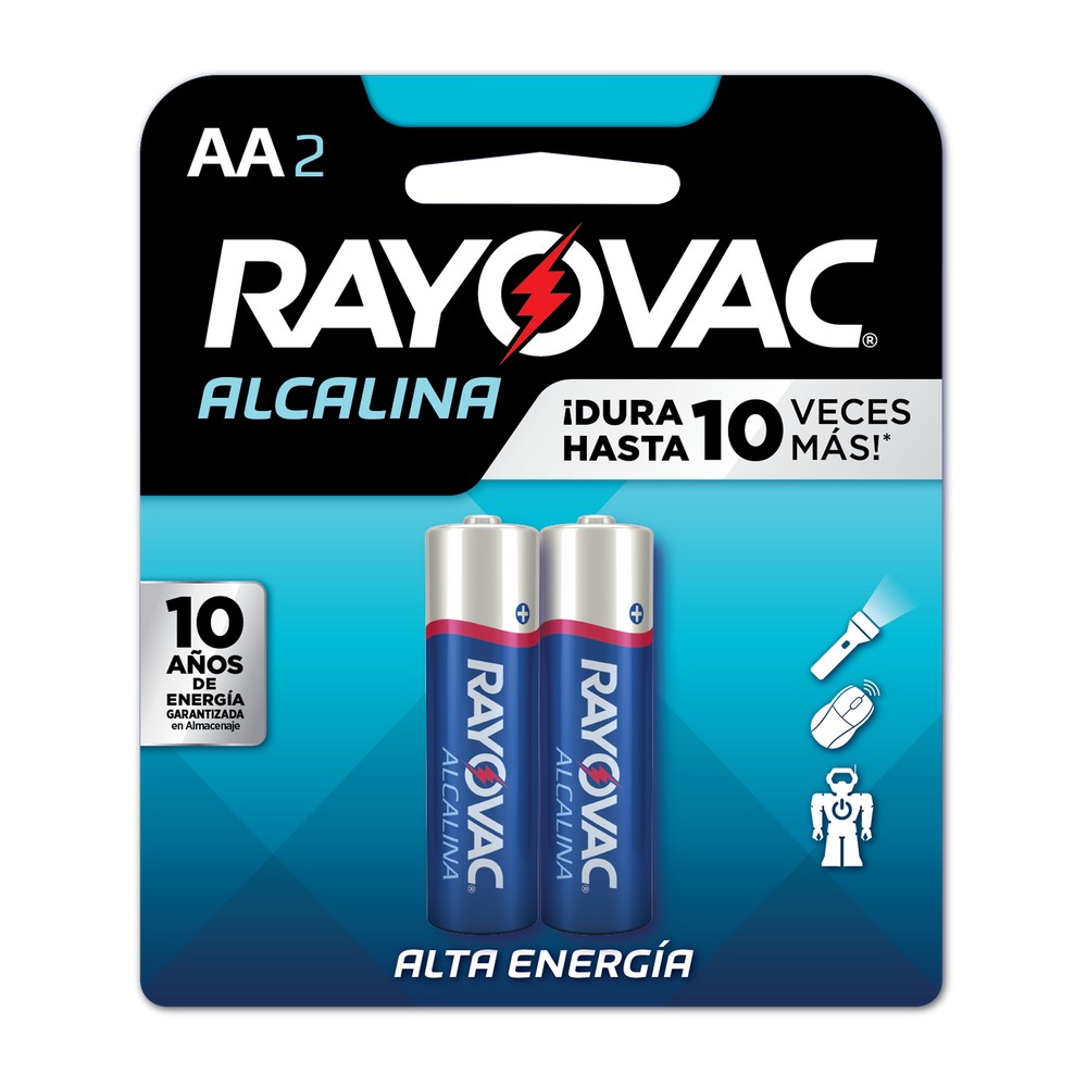 Batería alcalina aa set de 2 piezas