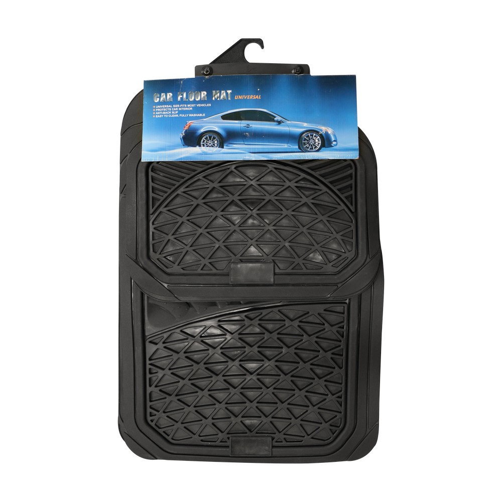 Alfombra para carro universal de pvc - set de 4 unidades