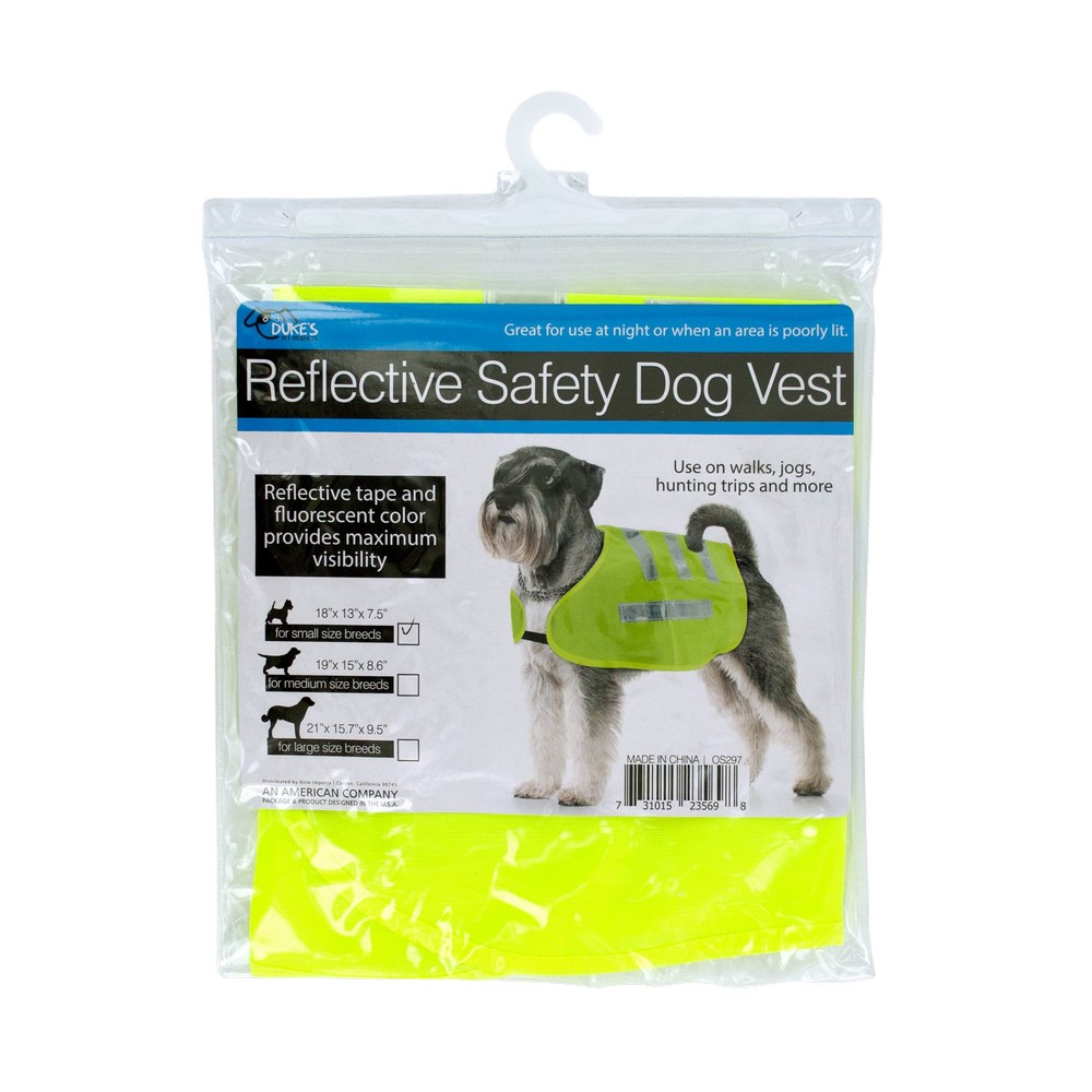 Chaleco reflectivo para perro