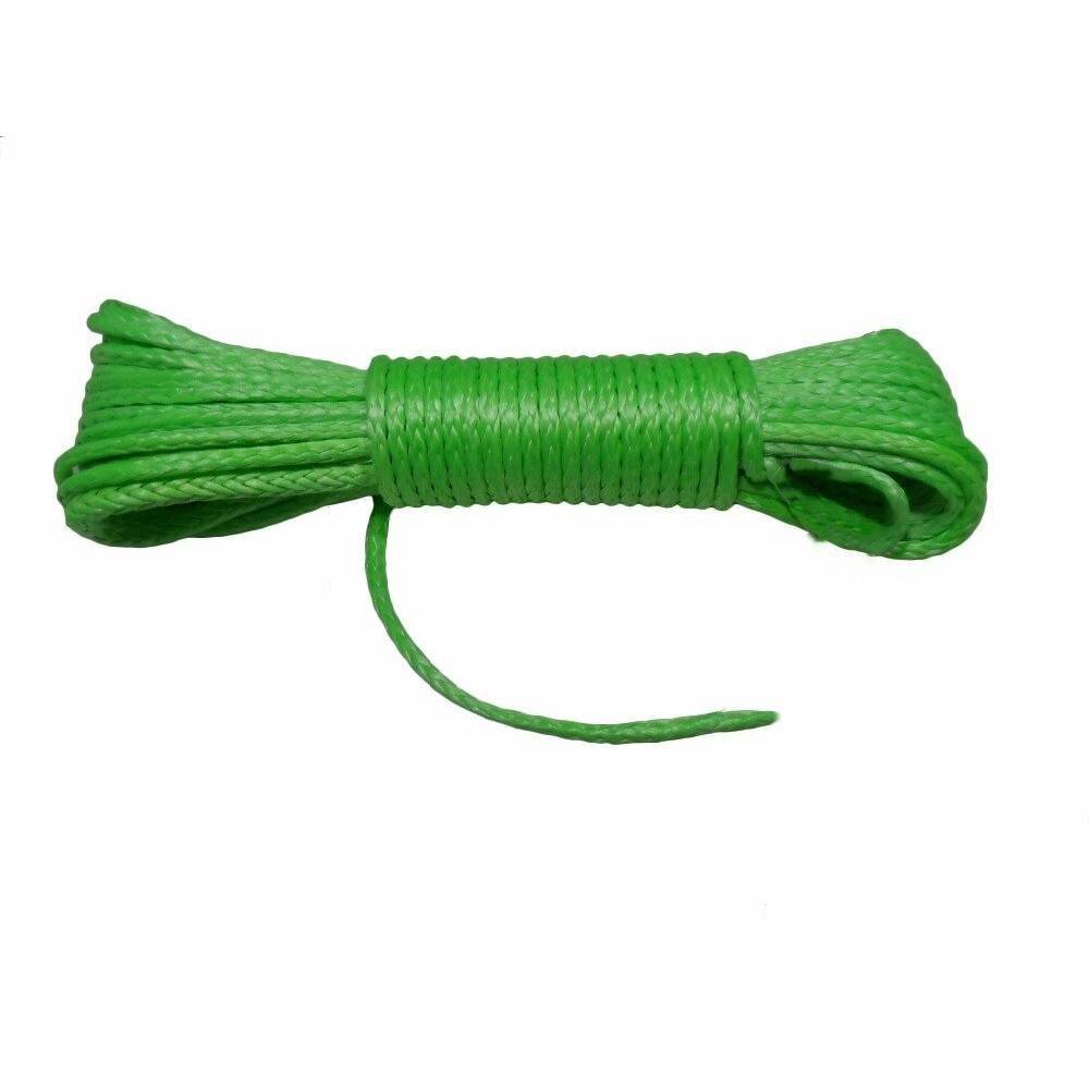 Cable sintético color verde de 12.7 mm (1/2 pulgadas)
