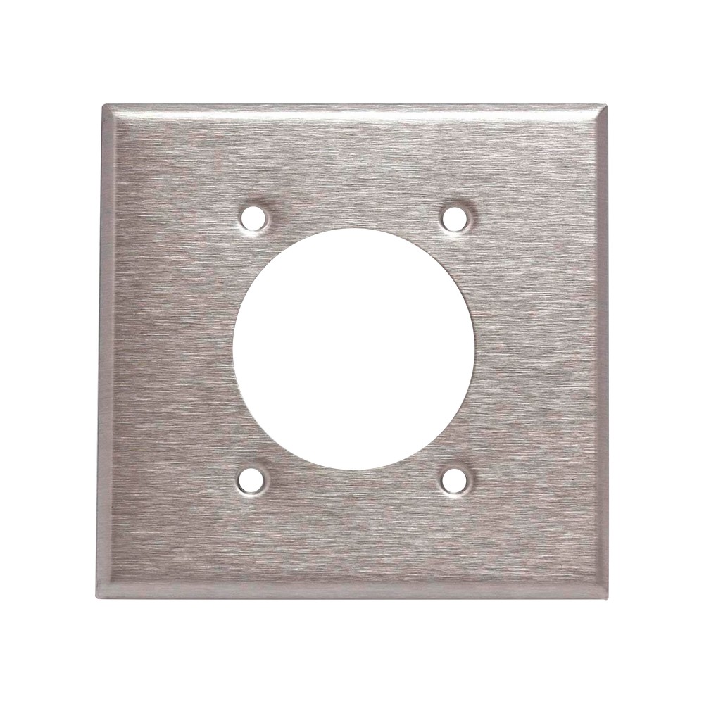 Placa rectangular para toma de 50a