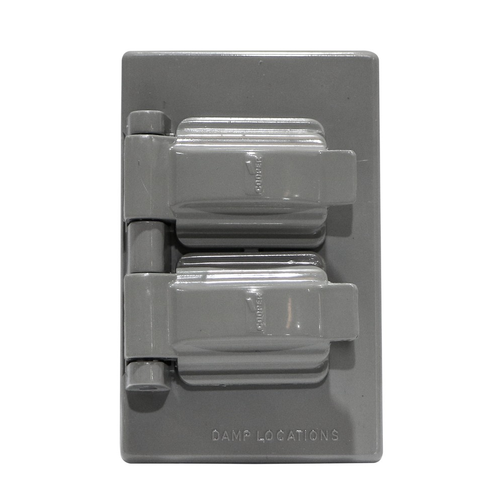 Placa para intemperie doble