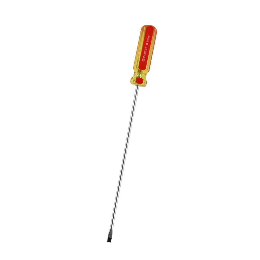 Destornillador plano cry 1-8 x 6 pulgadas