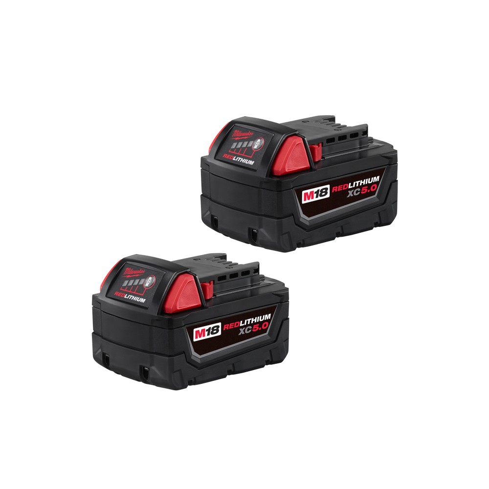 Set de baterías 18v xc 5ah ion de litio 2 piezas