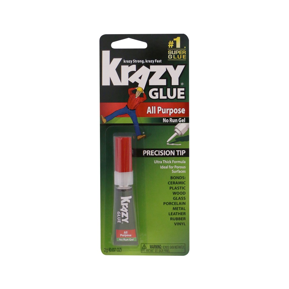 Pegamento en gel krazy glue 2 g