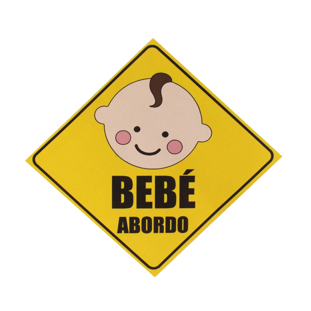 Calcomanía para carro bebe a bordo