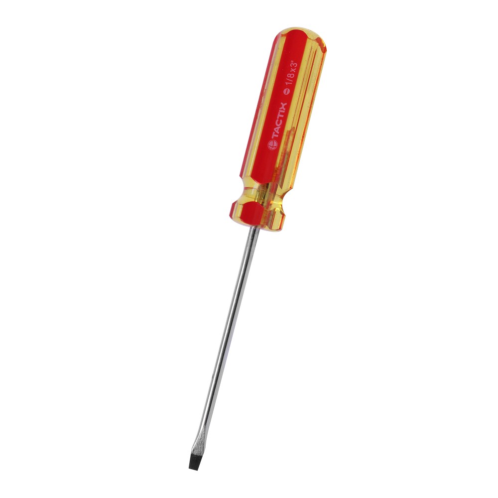 Destornillador plano 1-8 x 3 pulgadas