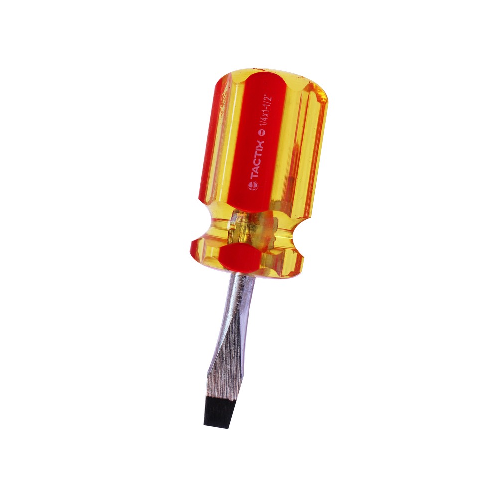 Destornillador plano cry ¼ x 1 ½ pulgada