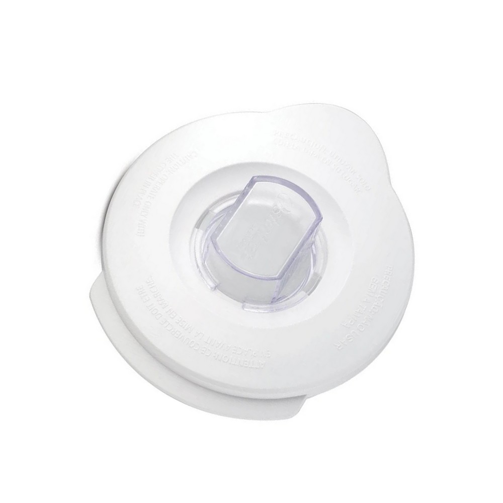Tapadera para licuadora de color blanco vaso redondo