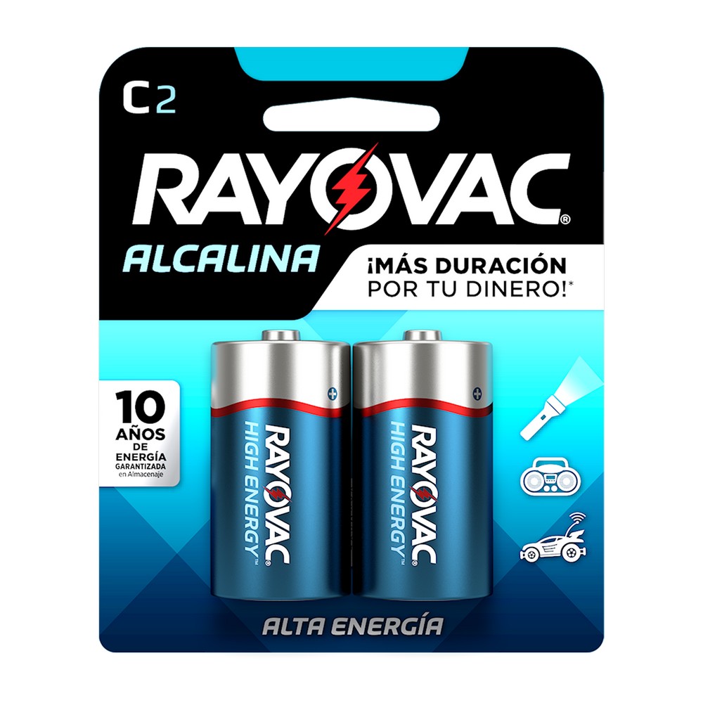 Batería alcalina c