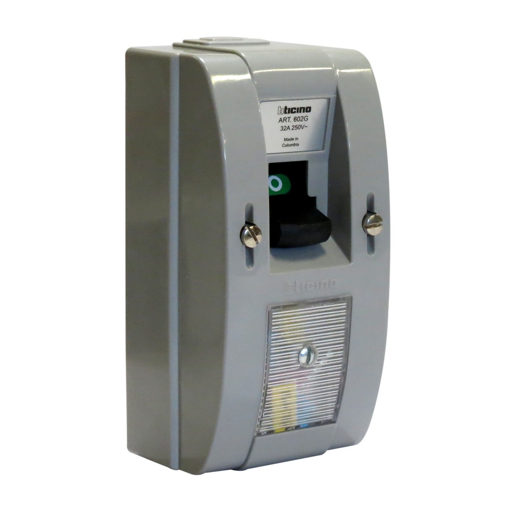 Interruptor protegido 32a 2 polos