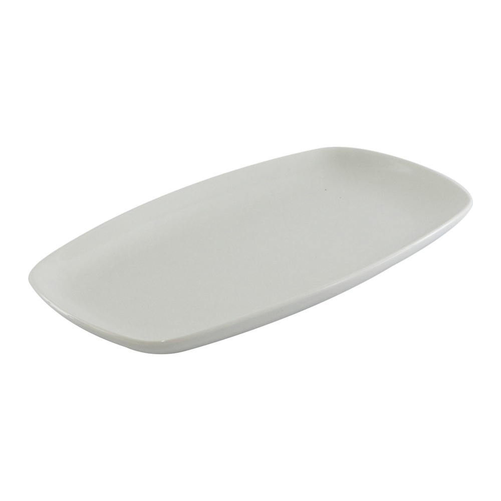 Plato de cerámica rectangular 12 pulg