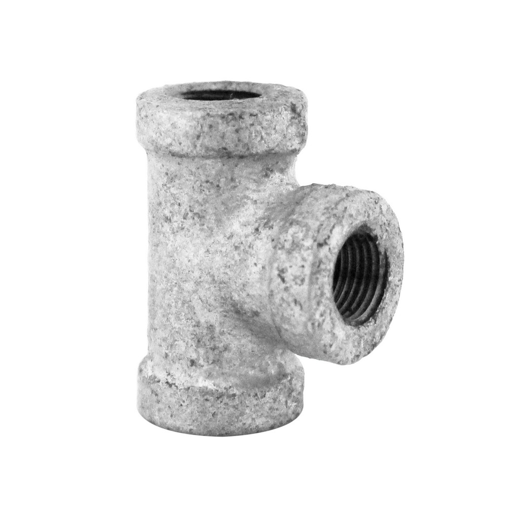 Tee galvanizada de 1/8 pulg (3.17 mm)