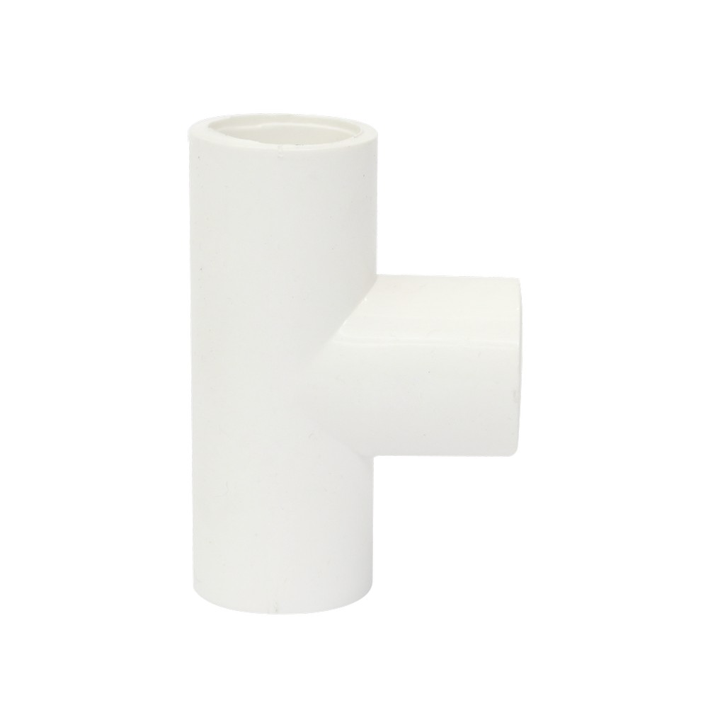 Tee pvc con rosca ½ pulgada