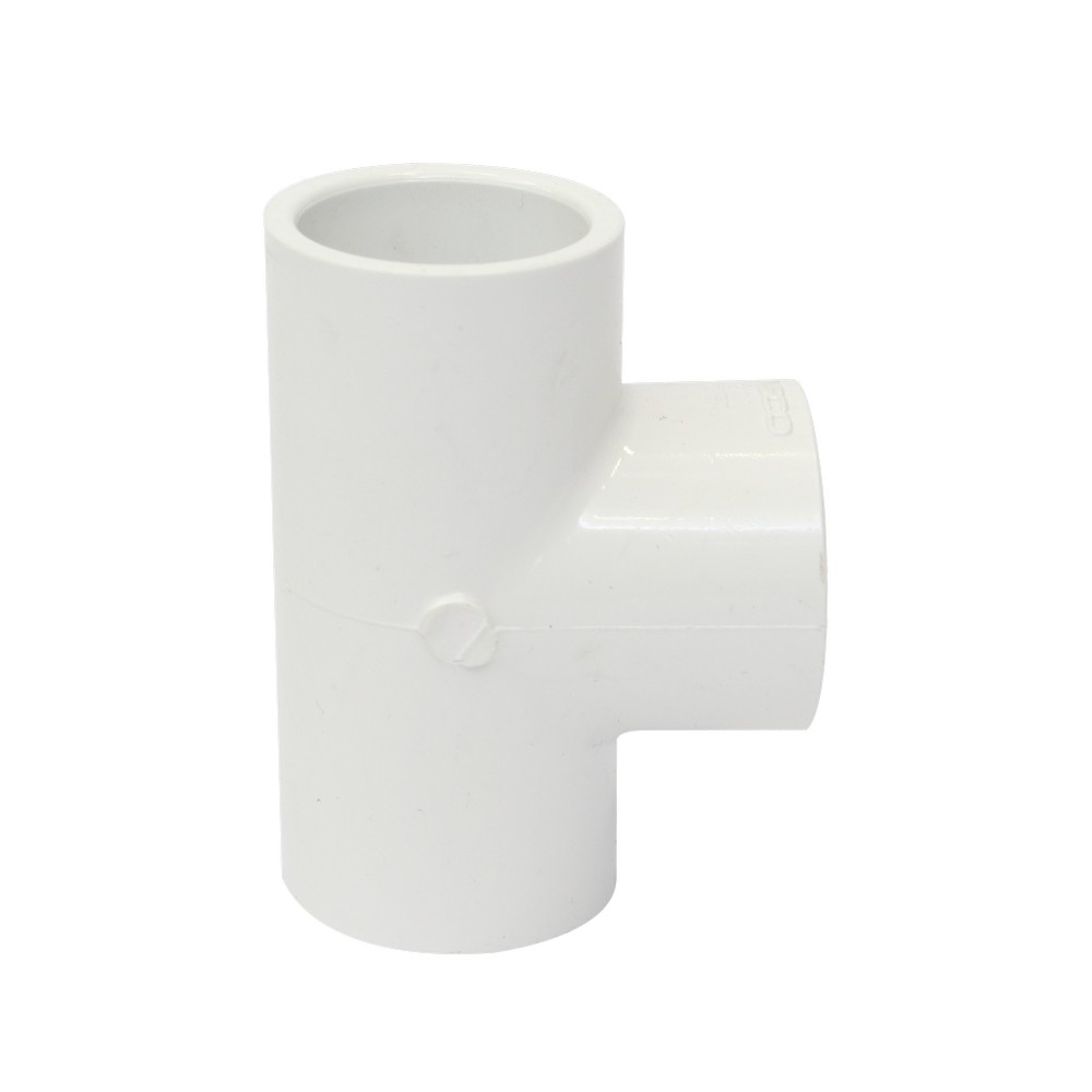 Tee pvc con rosca 1 pulgada