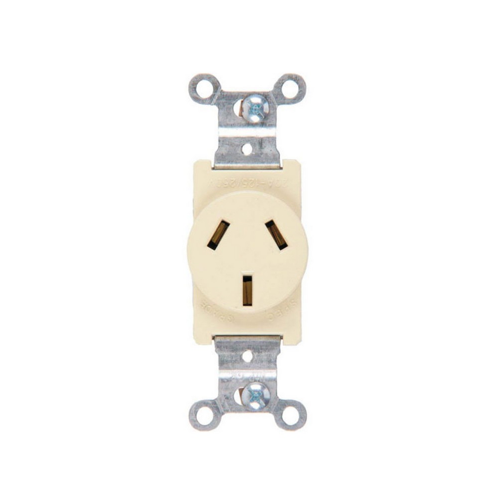 Toma de empotrar hembra 20a 120/240vac