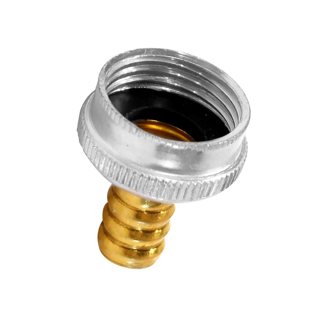 Terminal metálico hembra para manguera de 1/2 pulg