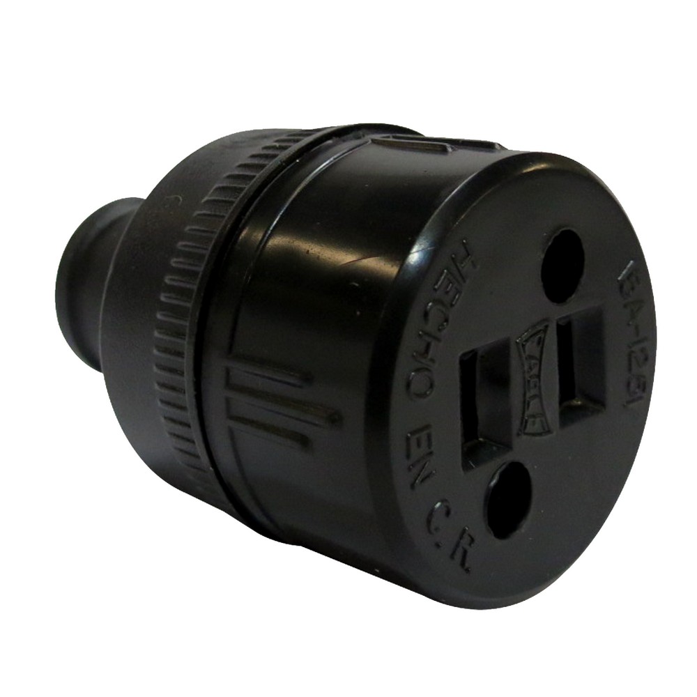 Toma para extension hembra 15a 120vac