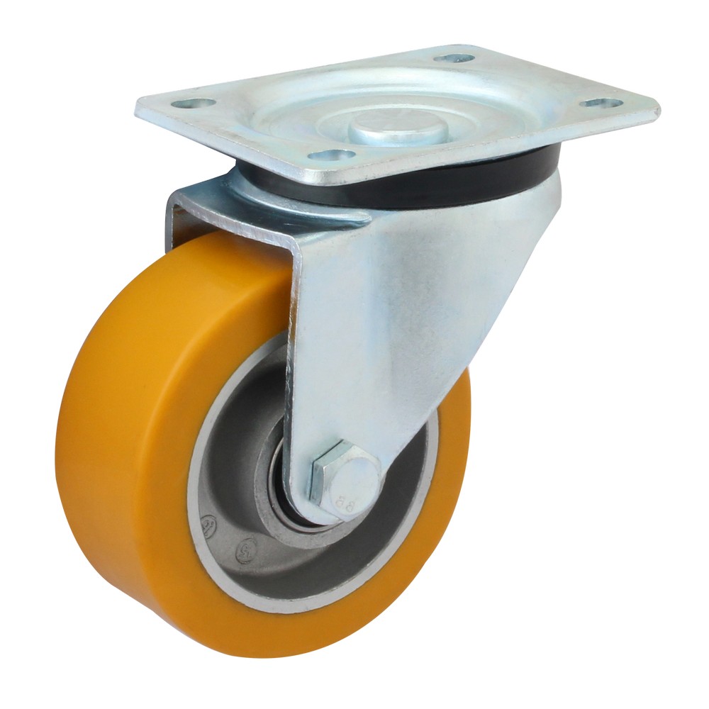 Rodo giratorio 75 mm rueda de poliuretano 200 kg