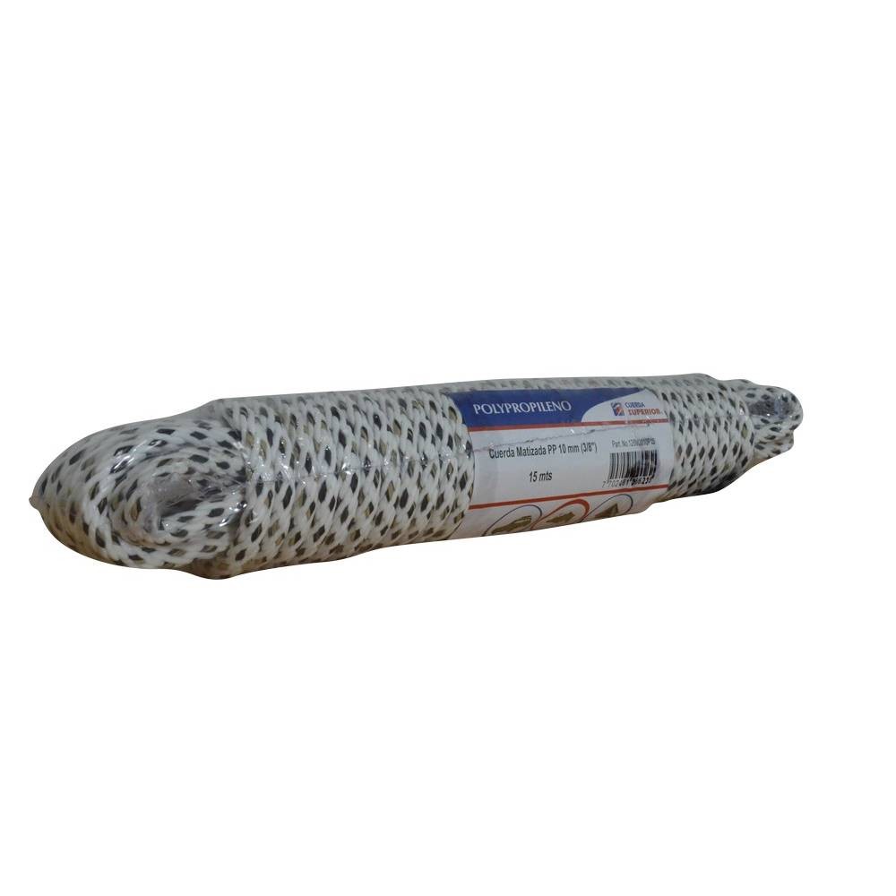 Cordel polipropileno matizada 10 mm x 15 m