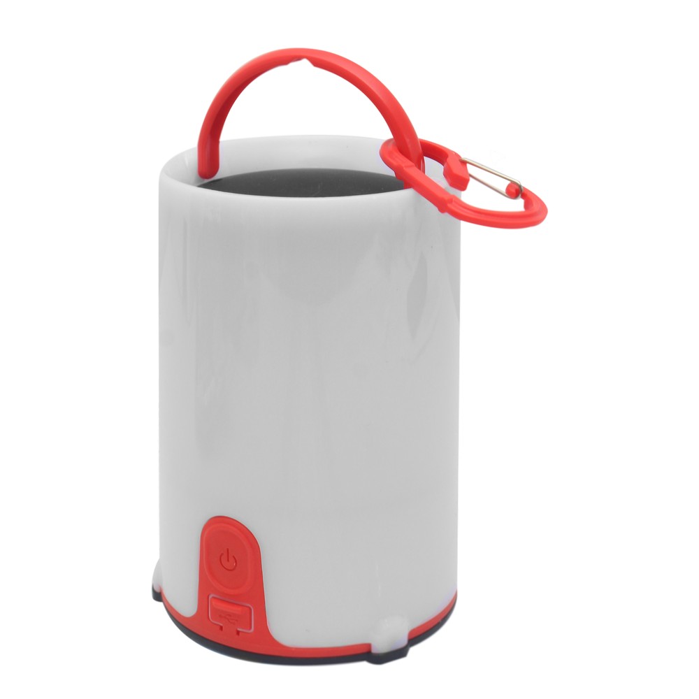 Lámpara para camping recargable roja 200 lm